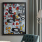 Fruit Collage I - Modern Framed Canvas Print