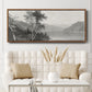 Lake George - Floater Framed Canvas Print