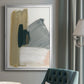 Marble Block Symmetry II - Modern Framed Canvas Print
