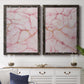 Rose Marble I - Premium Framed Canvas 2 Piece Set - Ready to Hang