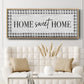 Home Sweet Home - Floater Framed Canvas Print