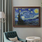 Starry Night - Ornate Framed Canvas Print