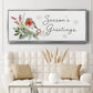 Winter Visitor Collection D - Floater Framed Canvas Print