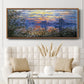 Sunset on the Seine - Floater Framed Canvas Print