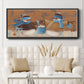 Snowball Bucket - Floater Framed Canvas Print