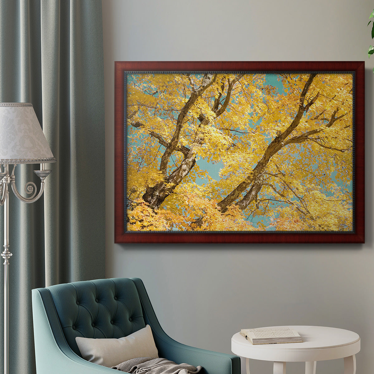 Autumn Tapestry V Premium Framed Canvas- Ready to Hang