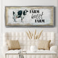 Farm Sweet Farm II - Floater Framed Canvas Print