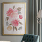 Loose Peonies II - Modern Framed Canvas Print