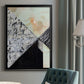 Tiles & Texture Abstract Angles I - Modern Framed Canvas Print