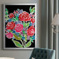 Floral Choir Bouquet - Modern Framed Canvas Print