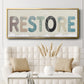 Restore Your Self - Floater Framed Canvas Print