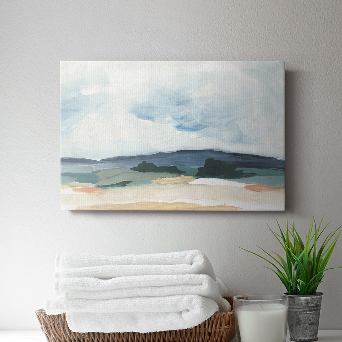 Pastel Vista II - Canvas Art Print