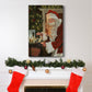 Saint Nick and the Nativity - Gallery Wrapped Canvas