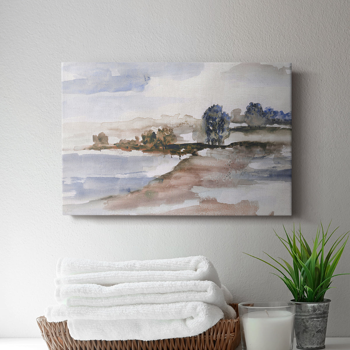 Mountain Cove - Canvas Art Print