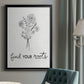 Find Your Roots Sketch - Modern Framed Canvas Print