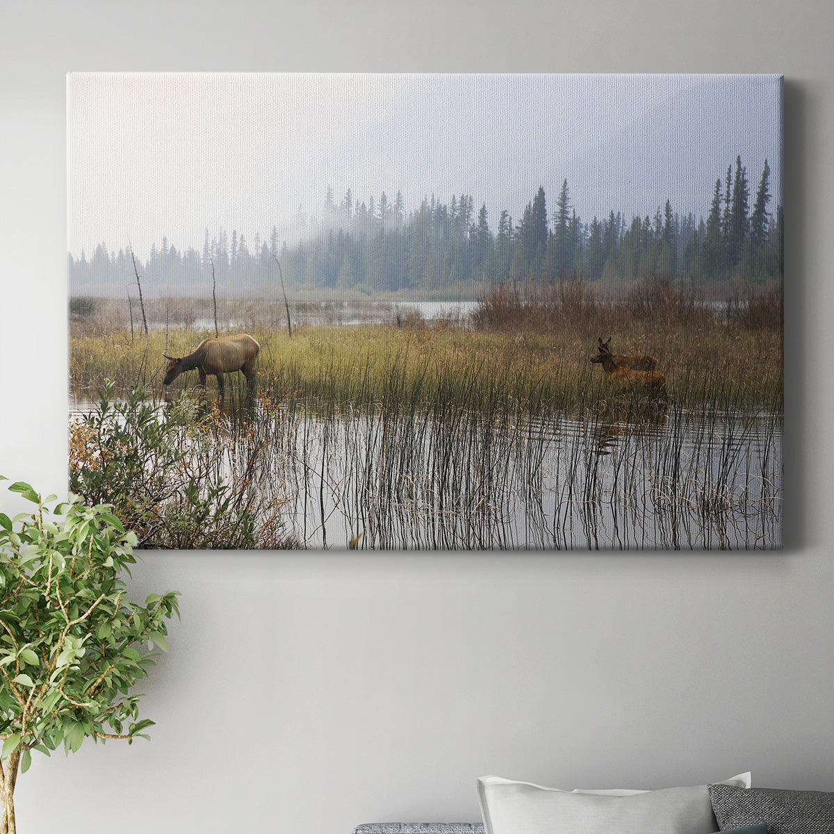 Out with the Twins Premium Gallery Wrapped Canvas - Ready to Hang