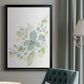 Seafoam Petals II - Modern Framed Canvas Print