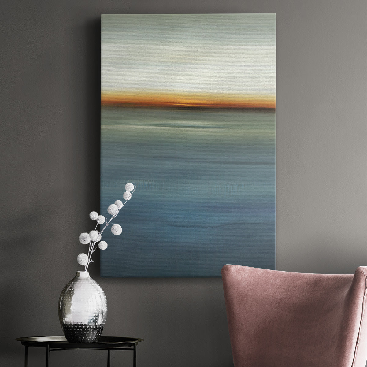 Beside the Blue I Premium Gallery Wrapped Canvas - Ready to Hang