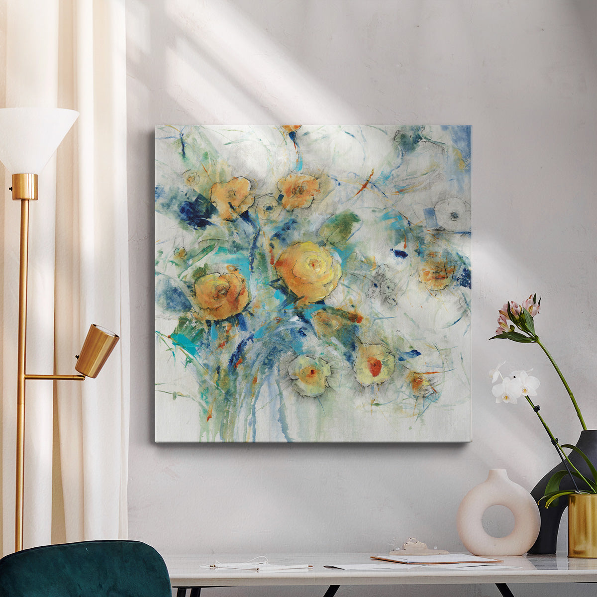 Flower Study I - Canvas Art Print