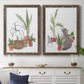 Purrfect Plants III - Premium Framed Canvas 2 Piece Set - Ready to Hang