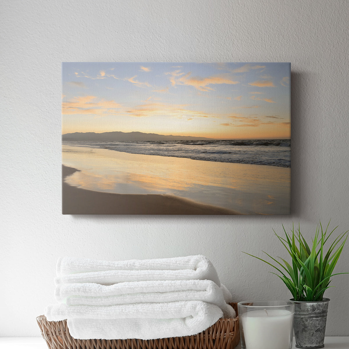 Peaceful Shore - Canvas Art Print