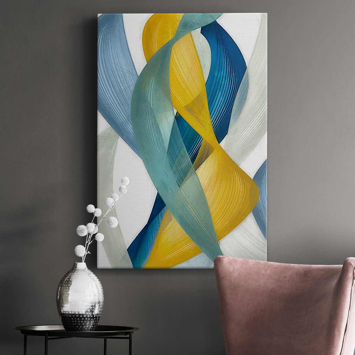 Horizontal Bands I - Canvas Art Print