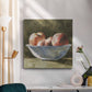 Bowl of Peaches I-Premium Gallery Wrapped Canvas - Ready to Hang