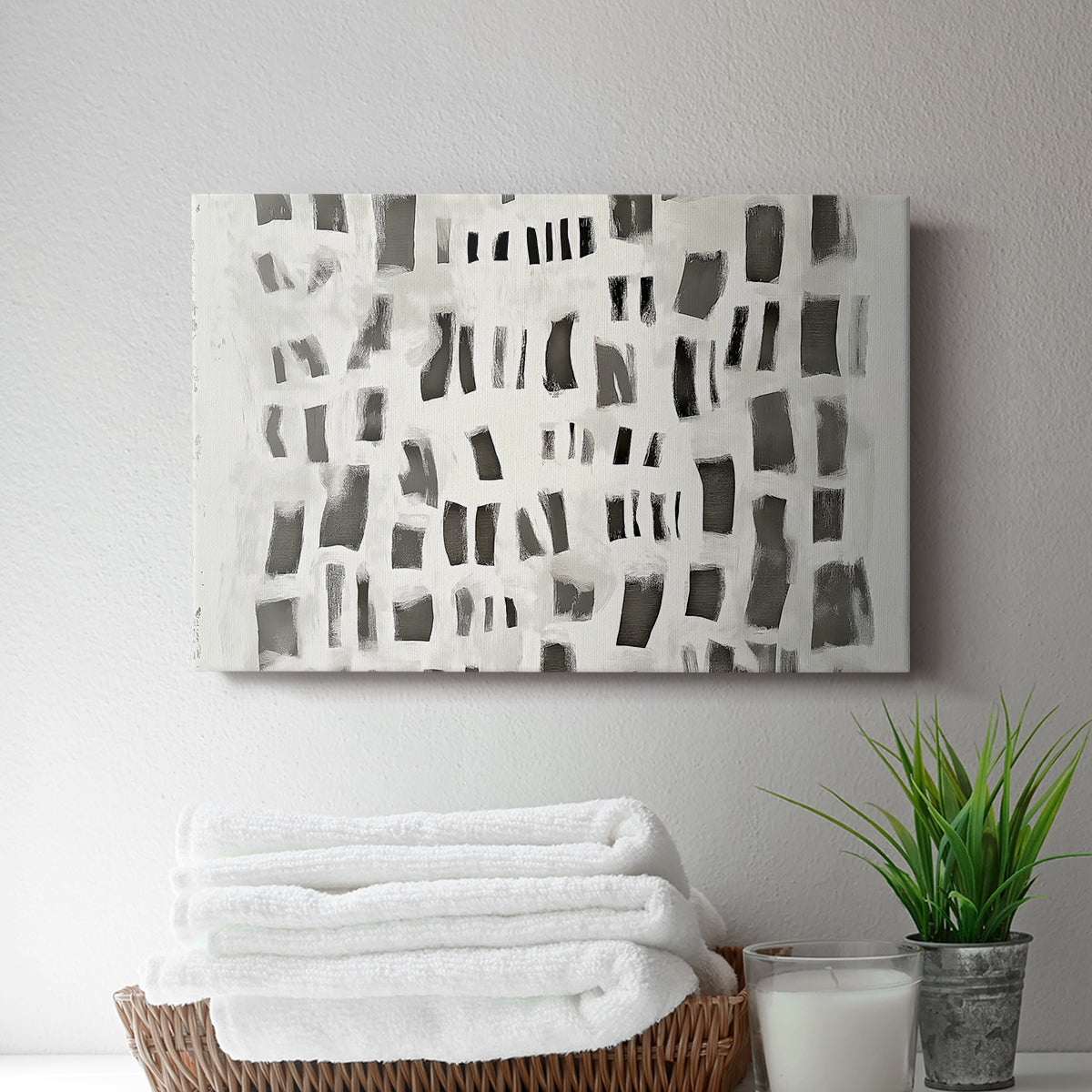 Square Abstract LXXII - Canvas Art Print