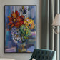 Modern Bouquet - Floater Framed Canvas Print
