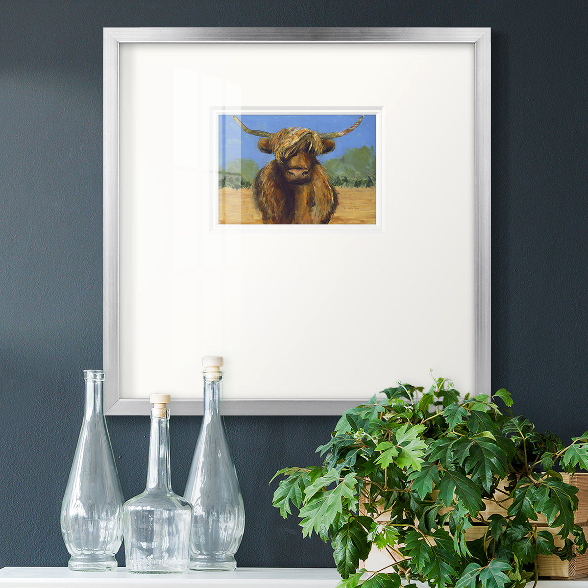 Shorty- Premium Framed Print Double Matboard