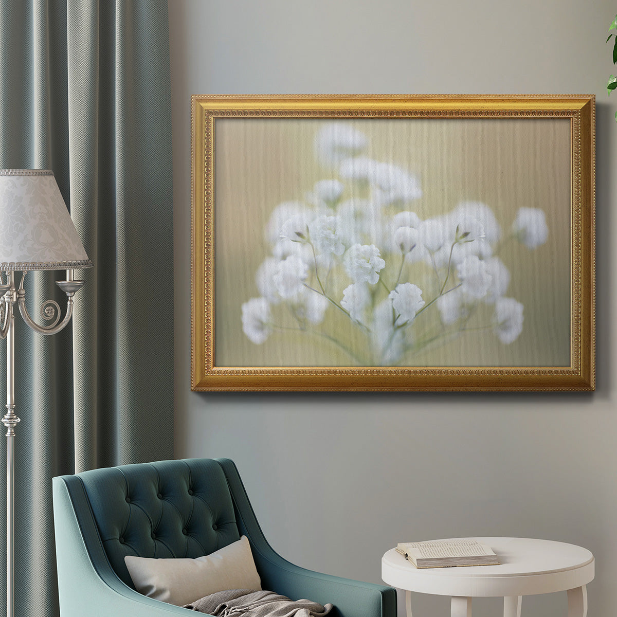 Baby's Breath Study I Premium Framed Canvas- Ready to Hang