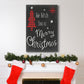 We Wish in Red - Gallery Wrapped Canvas