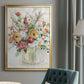 Contemporary Bouquet - Modern Framed Canvas Print