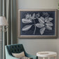 Foliage on Navy V Premium Framed Canvas- Ready to Hang