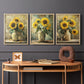 Floral Study Series CLXXI - Restickable Framed Art Set