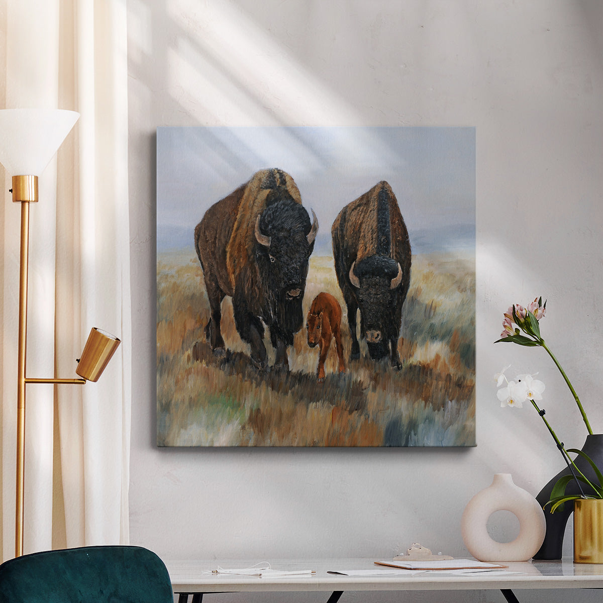 Family Affair II-Premium Gallery Wrapped Canvas - Ready to Hang