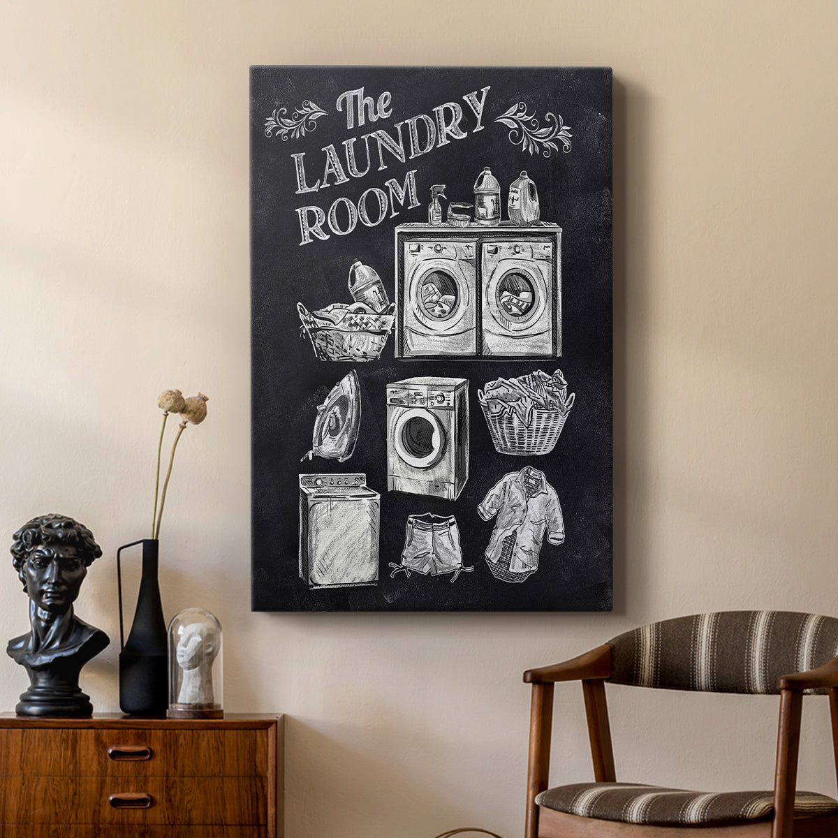 Laundry Room - Canvas Art Print