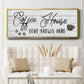 Love Brews - Floater Framed Canvas Print