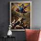 The Fall of the Rebel Angels - Ornate Framed Canvas Print