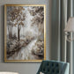 Into the Woods - Modern Framed Canvas Print