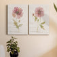 Soft Poppy Premium Gallery Wrapped Canvas - Ready to Hang - Set of 2 - 8 x 12 Each