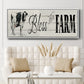 Bless This Farm - Floater Framed Canvas Print
