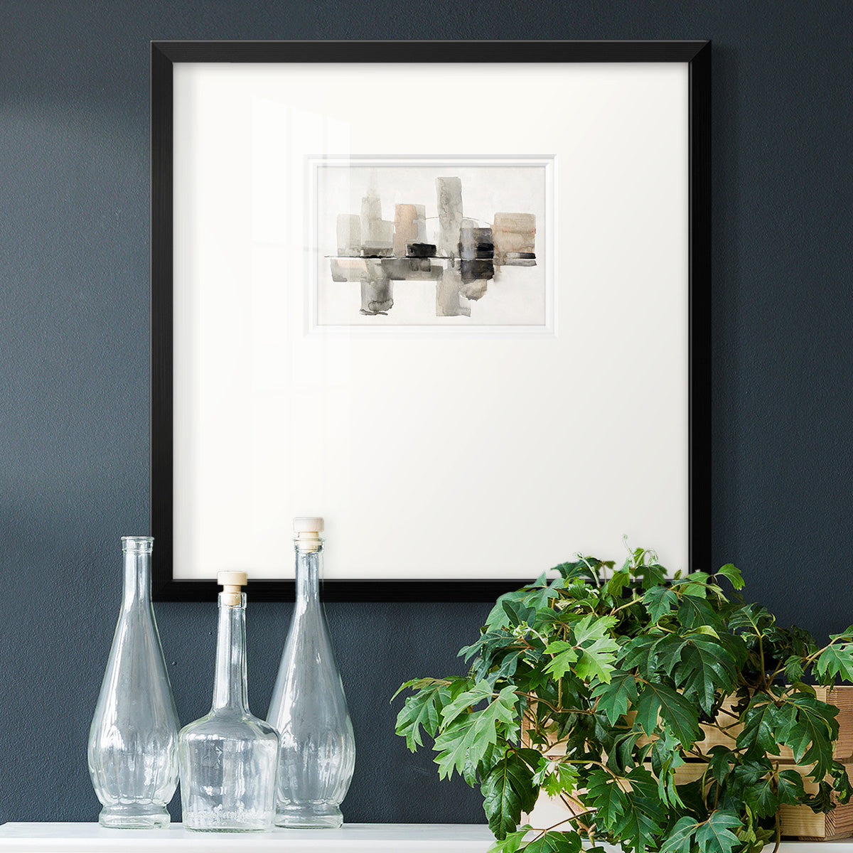 Urban Oasis I Premium Framed Print Double Matboard