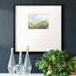 Blue and Gold Abstract IV Premium Framed Print Double Matboard