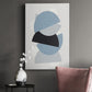 Shapely Blues I Premium Gallery Wrapped Canvas - Ready to Hang