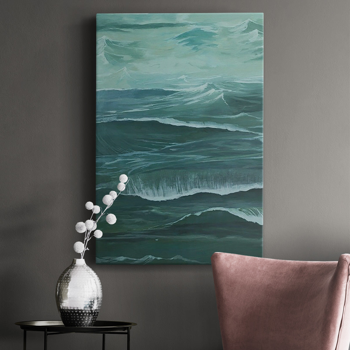 Sandbar Break II Premium Gallery Wrapped Canvas - Ready to Hang