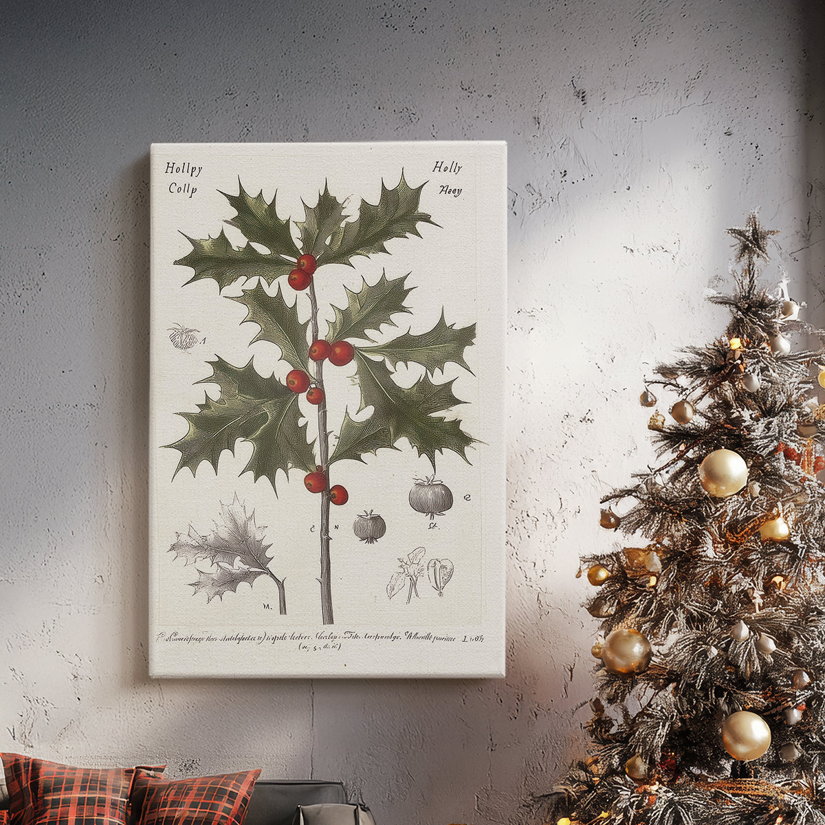 Silver Serenade of Dawn - Canvas Art Print