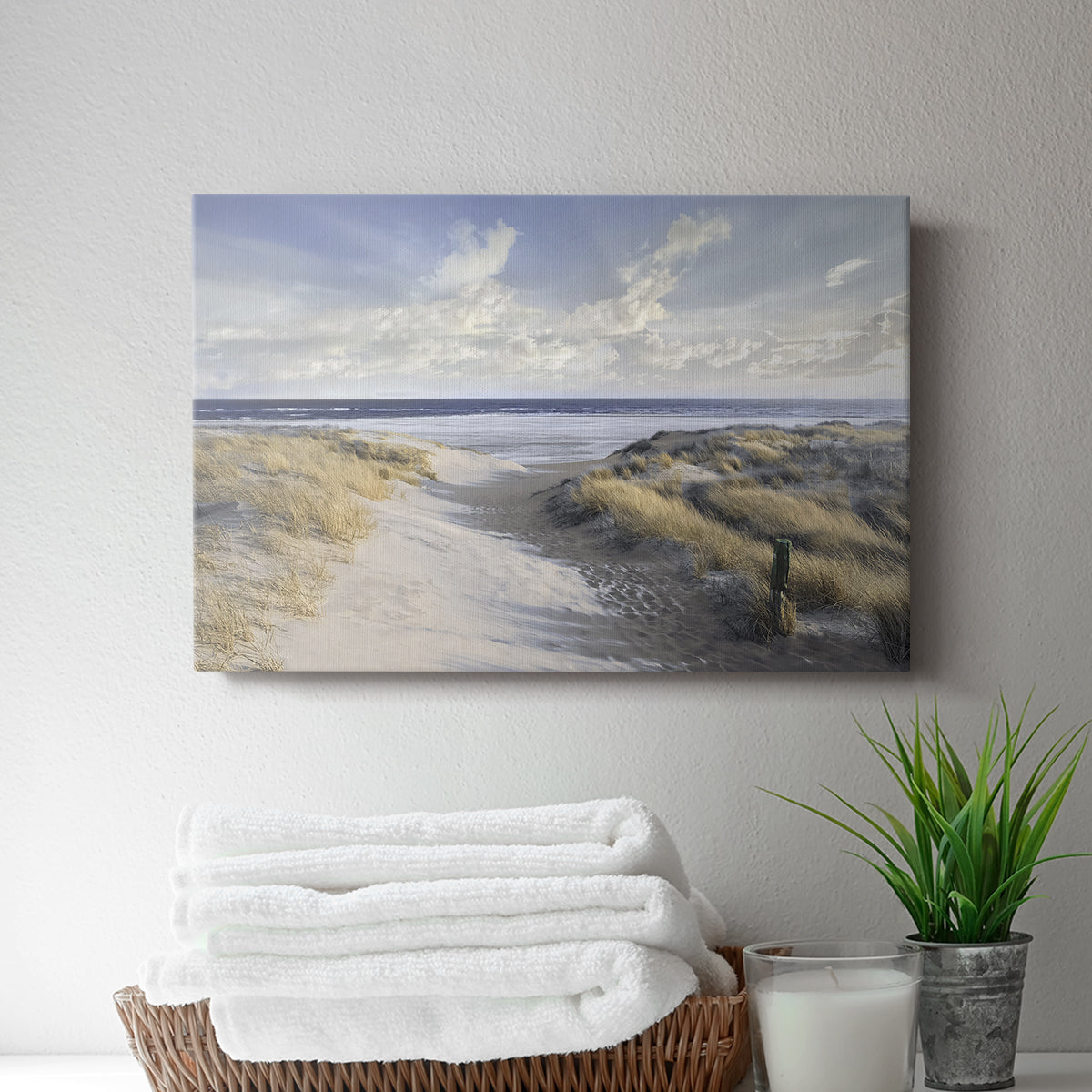 Aisle Marker - Canvas Art Print