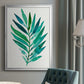 Palm Frond Flow I - Modern Framed Canvas Print