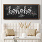 Ho Ho Ho - Floater Framed Canvas Print